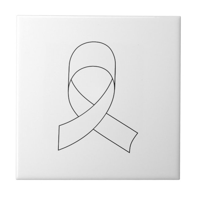 Zeichnend Weißband Fliese (Vorderseite)