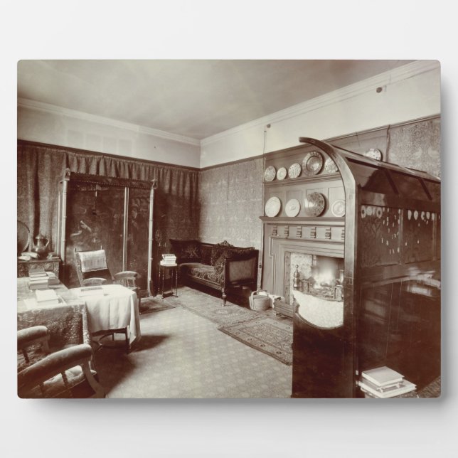 Zeichnend Zimmer, Kelmscott House, London, 1896 (F Fotoplatte (Vorderseite)