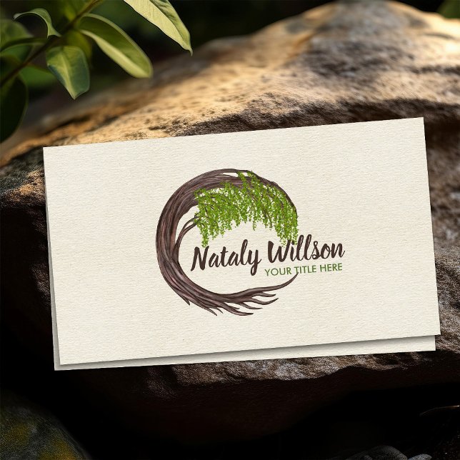 Zeichnend Zirkularbaum Visitenkarte (Von Creator hochgeladen)