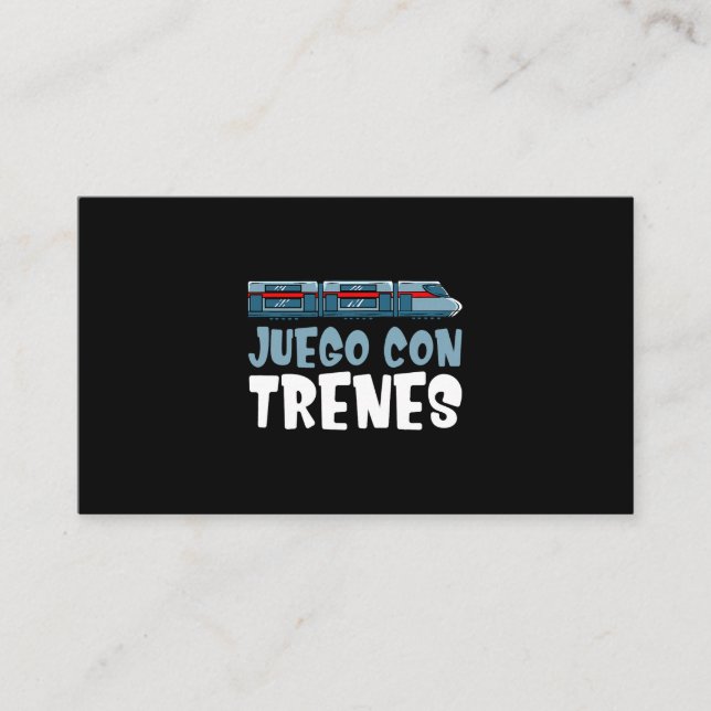 Zeichnend Zugfahrzeug-Lokomotive-Set Visitenkarte (Vorderseite)