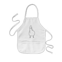 Zeichnende Konturkunst, Entenfarbton-Schürzen