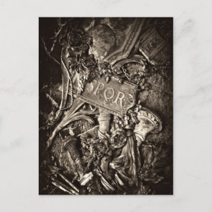 Zeichnetest Château Versailles Postkarte