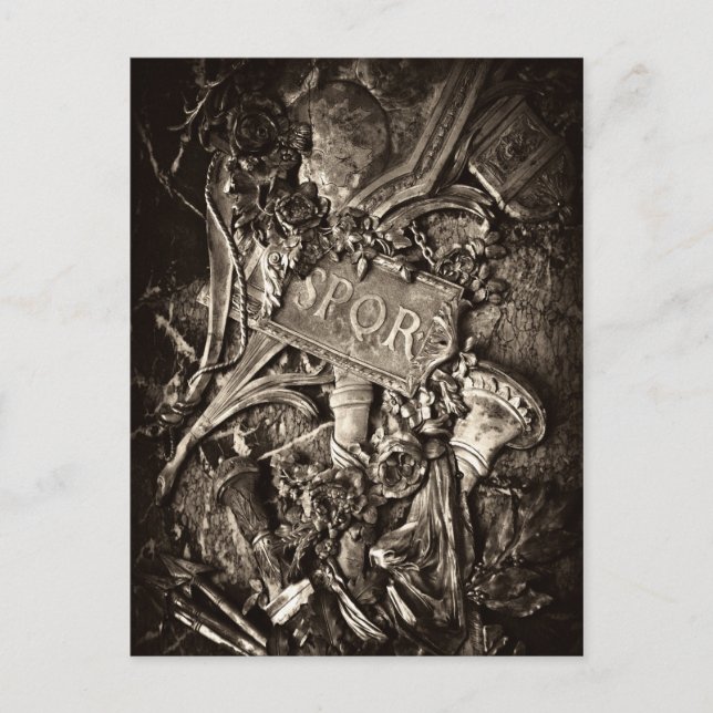 Zeichnetest Château Versailles Postkarte (Vorderseite)