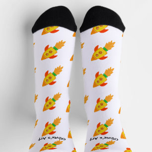 Zeichnung des Kindes hochladen und zur Socken