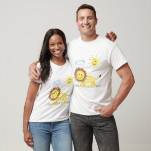Zeichnung des Kindes hochladen und zur T-Shirt