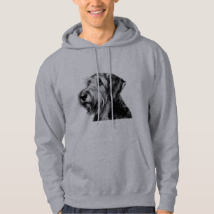 Zeichnung Otterhound Hoodie