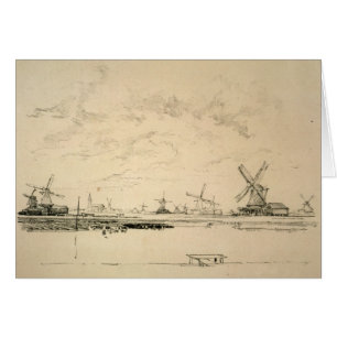 Zeichnung von Windmillenkarten