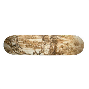 Zeichnungen von Leonardo da Vinci Skateboard