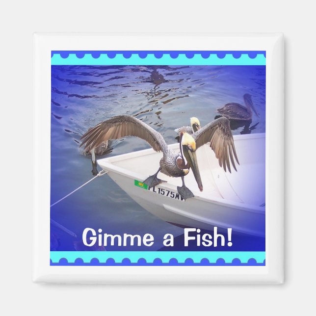 Zeig mir deine Belustigung! Magnet (Vorne)