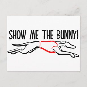 Zeig mir den Bunny! Postkarte