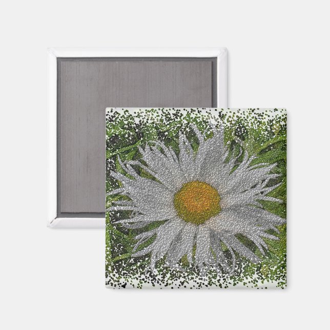 Zeig mir eine Margerite #1 Magnet (Vorderseite/Rückseite)