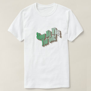 Zeig mir, was du Got hast! T - Shirt - grün