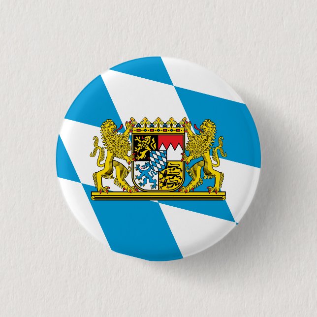 Zeige deine Farben - Bayern Button (Vorderseite)
