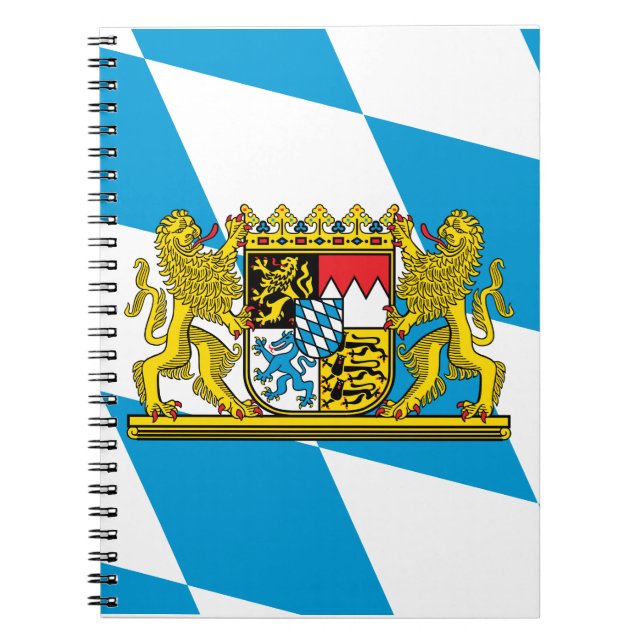 Zeige deine Farben - Bayern Notizblock (Vorderseite)