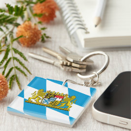 Zeige deine Farben - Bayern Schlüsselanhänger