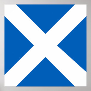 Zeige deine Farben – Schottland Poster