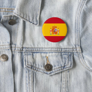 Zeige deine Farben - Spanien Button