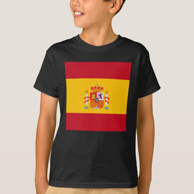 Zeige deine Farben - Spanien T-Shirt (Vorderseite)