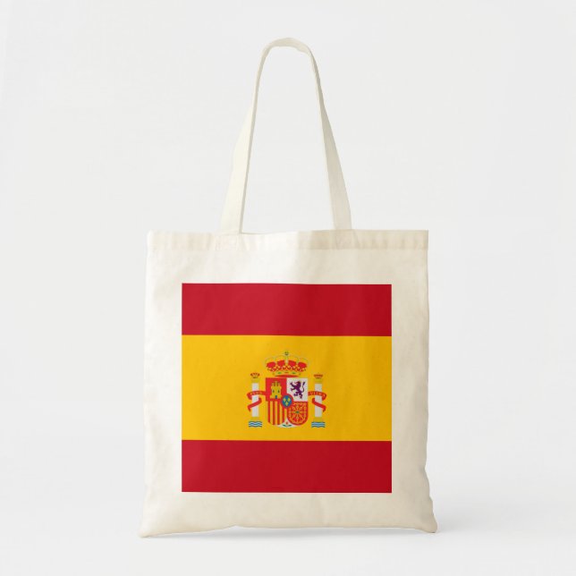 Zeige deine Farben - Spanien Tragetasche (Vorne)