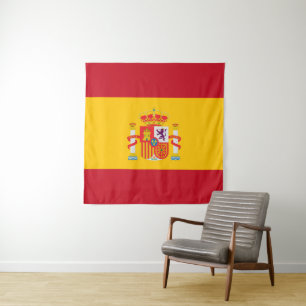 Zeige deine Farben - Spanien Wandteppich