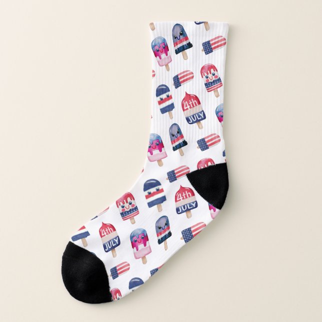 Zeige deinen patriotischen Stolz! Socken (Links - Außen)