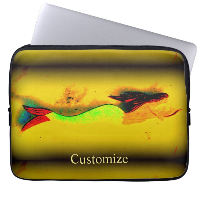 Zeige mermaid Thunder_Cove Laptopschutzhülle (Vorderseite)