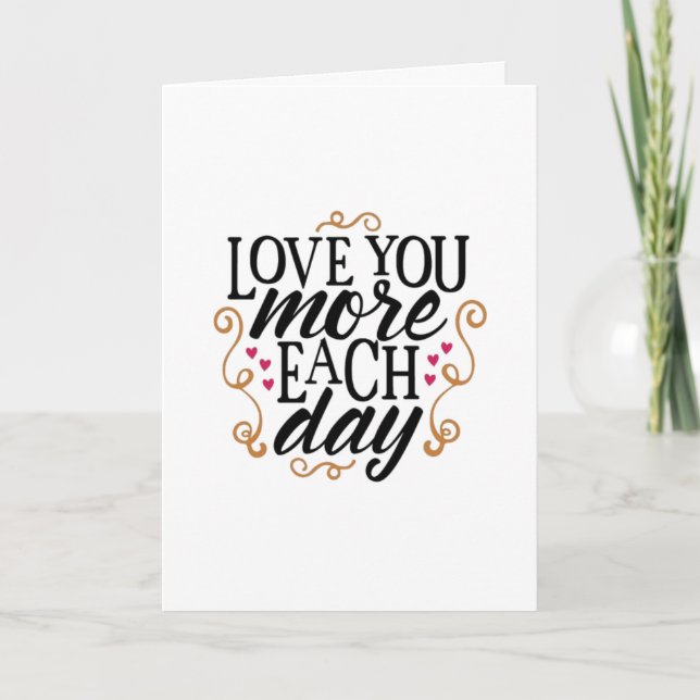 ZEIGEN SIE IHNEN ALLE MEINE LIEBE *FEIERN SIE IHRE KARTE (Vorderseite)