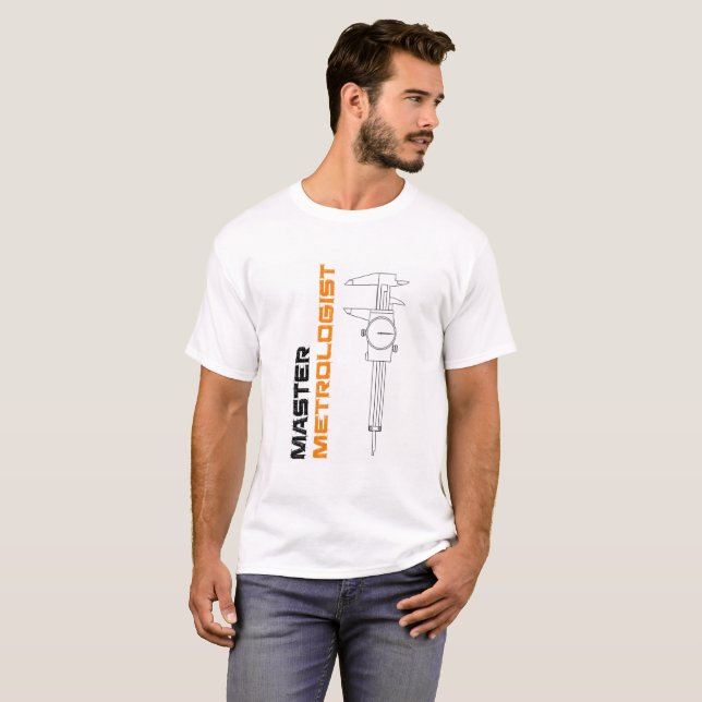Zeigen Sie Ihre Beherrschung von Metrologie! T-Shirt (Vorne ganz)