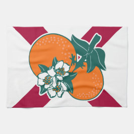 Zeigen Sie Ihre Farben - Florida Geschirrtuch