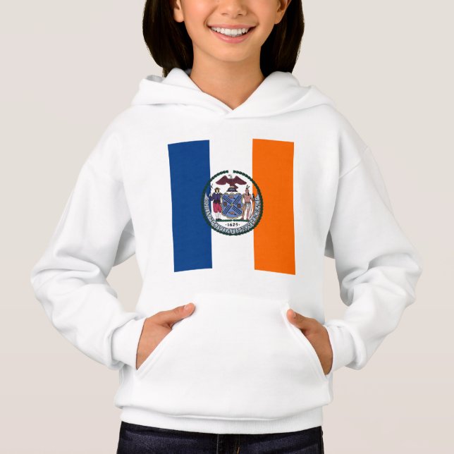 Zeigen Sie Ihre Farben - New York Hoodie (Vorderseite)