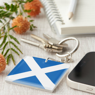 Zeigen Sie Ihre Farben – Schottland Schlüsselanhänger