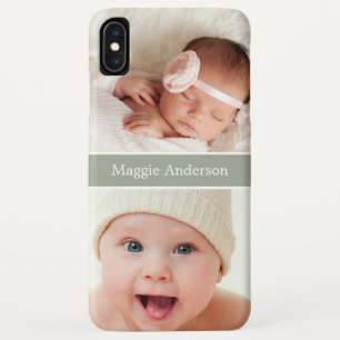 Zeigen Sie Ihre Fotos für Neugeborene auf iPhone XS Max Hülle