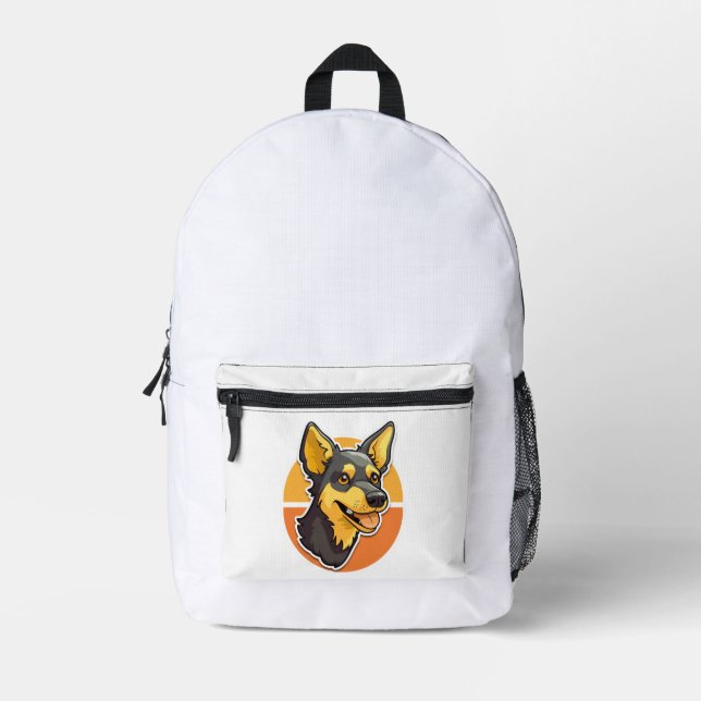 Zeigen Sie Ihre Liebe für den Lancashire Heeler mi Bedruckter Rucksack (Vorderseite)