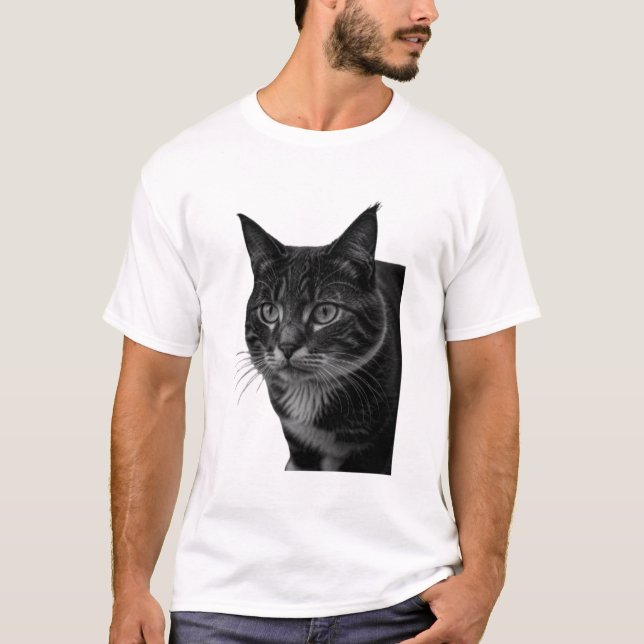 Zeigen Sie Ihre Liebe für Katzen mit diesem stilvo T-Shirt (Vorderseite)