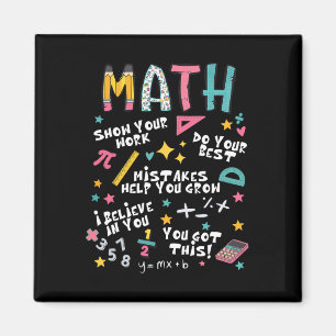 Zeigen Sie Ihre lustige Mathematik-Lehrerin am ers Magnet