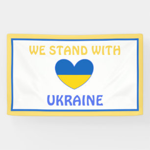 Zeigen Sie Ihre Unterstützung für die Ukraine mit  Banner