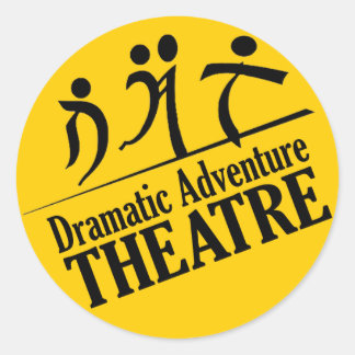 Zeigen Sie Ihren DAT-Stolz! Runder Aufkleber