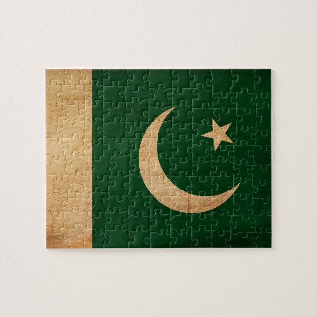 Zeigen Sie Ihren Pakistan-Stolz! Puzzle (Horizontal)