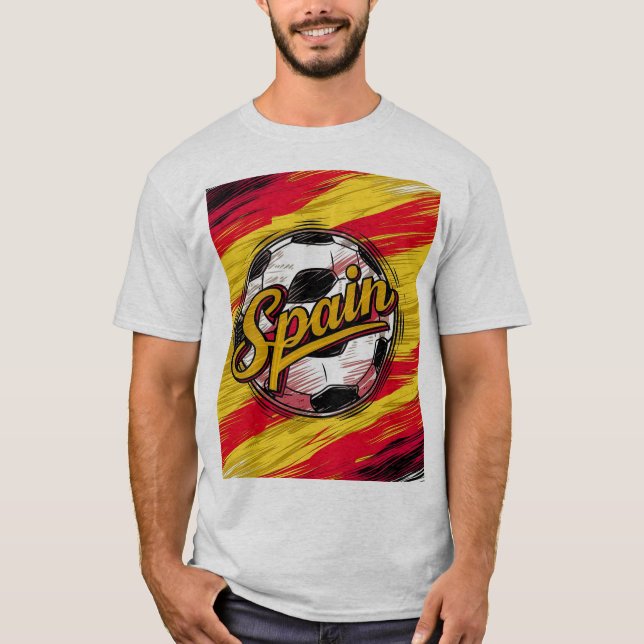 Zeigen Sie Ihren Spanierstolz T-Shirt (Vorderseite)
