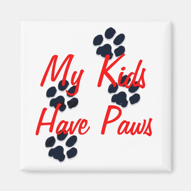 Zeigen Sie Ihren Tierstolz Magnet (Vorne)