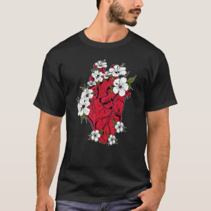 Zeigen Sie Ihrer Liebe Blumenarzt Anatomisches Her T-Shirt