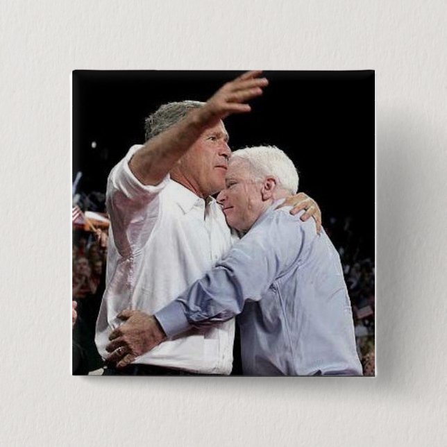 Zeigen Sie McCain irgendeine Liebe -- Knopf Button (Vorderseite)
