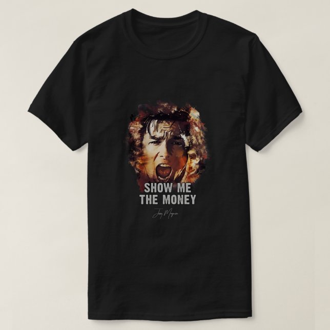 Zeigen Sie mir das Geld - Jerry Maguire Essential T-Shirt (Design vorne)