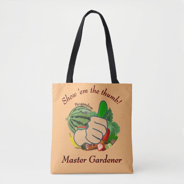 Zeigen Sie mir den Daumen Master Gardener (Vorderseite)