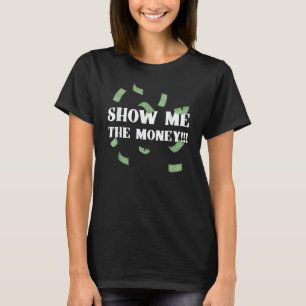 Zeigen Sie mir die Geldwechsel-Dollar-Rechnungen f T-Shirt