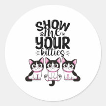 Zeigen Sie mir Ihre Kätzchen Postit Notes