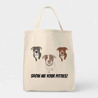Zeigen Sie mir Ihre Pitties Tasche (3 Hunde)