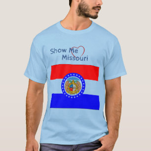Zeigen Sie mir Liebe Missouri Uni-Sex Patriotic T T-Shirt
