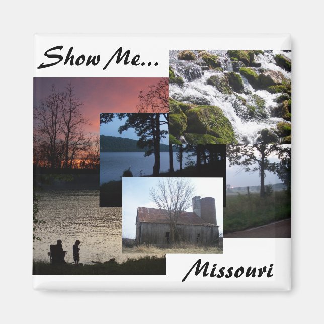 Zeigen Sie mir...Missouri Magnet (Vorne)