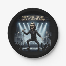 Zeigen Sie Muss auch bei Tot - Papierfächer - Tell Pappteller